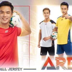 Áo Đá Banh Không Logo Arena Với 5 Màu Rất Đẹp