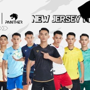 Áo Bóng Đá Không Logo Panther 2023 Full 10 Màu Ấn Tượng
