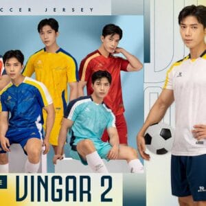 Áo Đá Banh Không Logo Vingar 2 Full 6 Màu Cực Đẹp