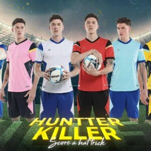 Áo Bóng Đá Không Logo Kaiwin Hunter Full 6 Màu