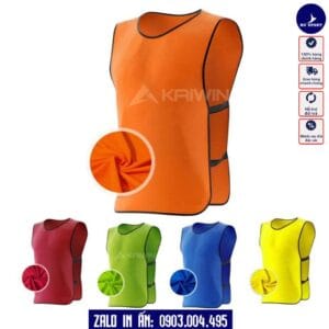 Áo bib bóng đá chia đội có dây đai Kaiwin