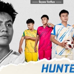 Bộ quần áo bóng đá Beyono Hunter full 5 màu siêu đẹp