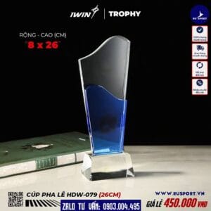 Kỉ niệm chương pha lê HDW 079