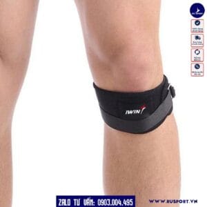 Băng gối thể thao 1 đai iwin keepa ikn202 màu đen