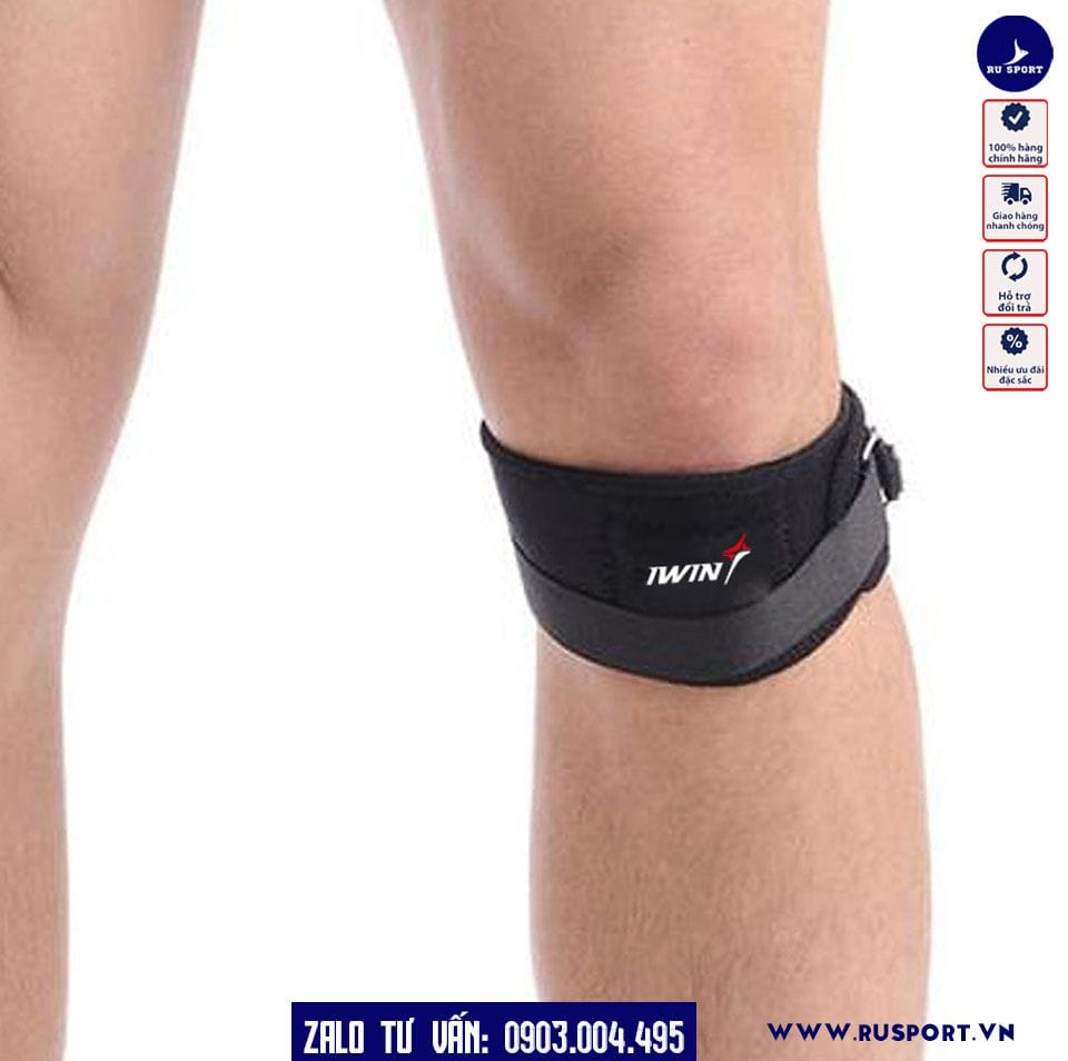 Băng gối thể thao 1 đai iwin keepa ikn202 màu đen